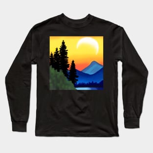 Sunset Mood Long Sleeve T-Shirt